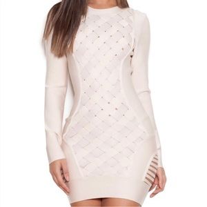 House of CB woven bandage dress